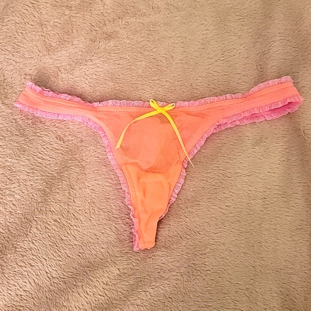 Victoria's Secret PINK mesh thong
